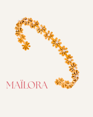 Bracelet "Fleur d'Or"