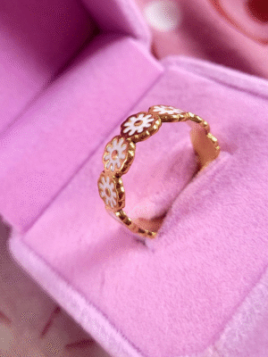 Bague "Marguerite Enchantée"