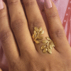 Bague "Feuille d'Or"