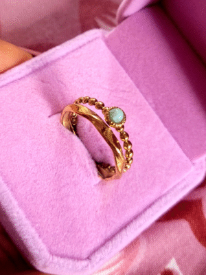 Bague "Onde Précieuse"