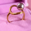 Bague "Spirale Envoûtante"