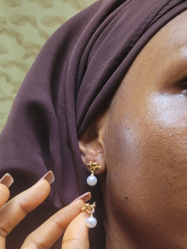 Boucles d'oreilles "Nœud d'Élégance"