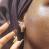 Boucles d'oreilles "Gouttes Sculpturales"