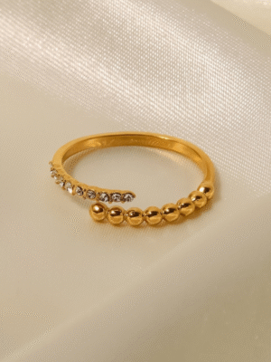 Bague"Dualité Lumineuse"