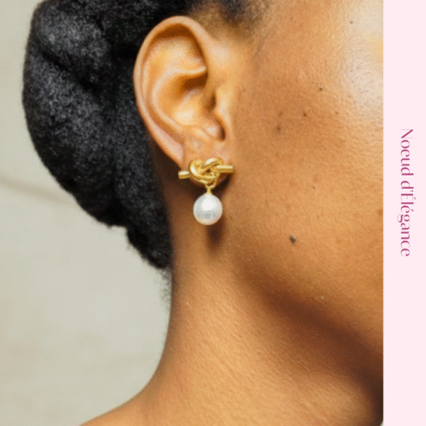 Boucles d'oreilles "Nœud d'Élégance"