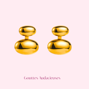 13 Boucles d'oreilles "Gouttes Audacieuses"